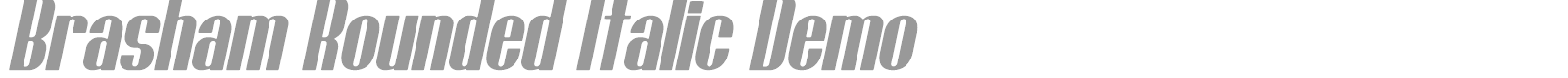 Brasham font preview